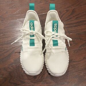 Adidas women’s Sneakers in White and green - Kaptir Flow like new!